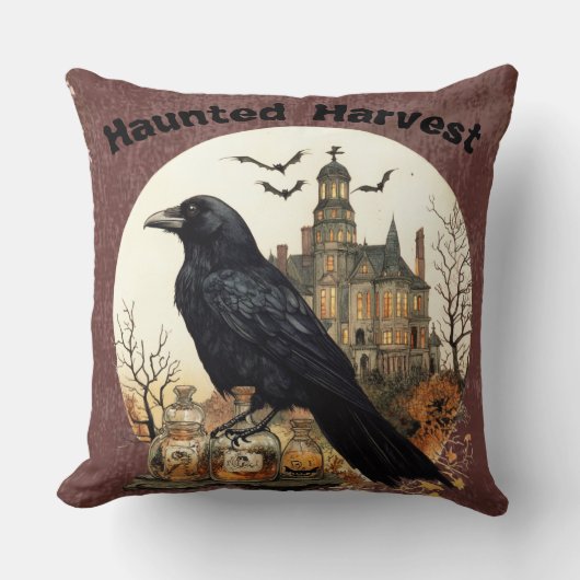 ハーベ幽霊のよく出るントハロウィーン装飾用クッション クッション (正面)
