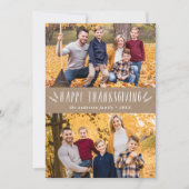 ハーベ素朴スト2写真感謝祭 シーズンカード (正面)