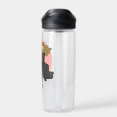 ハーマイオニーとクロクシャンクスWingardium Leviosa ウォーターボトル (背面)