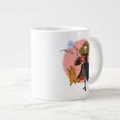 ハーマイオニーとクロクシャンクスWingardium Leviosa ジャンボコーヒーマグカップ (正面右)