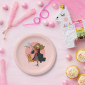 ハーマイオニーとクロクシャンクスWingardium Leviosa ペーパープレート (パーティー)