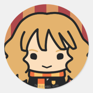 ハーマイオニー・グレンジャー カートゥーンキャラクターアート ラウンドシール