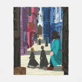 ハーマイオニー、HARRY POTTER™、Hagrid in Diagon Alley フリースブランケット (正面)