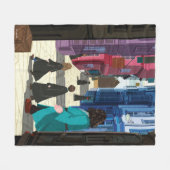 ハーマイオニー、HARRY POTTER™、Hagrid in Diagon Alley フリースブランケット (正面(横))