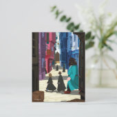 ハーマイオニー、HARRY POTTER™、Hagrid in Diagon Alley ポストカード (スタンド正面)