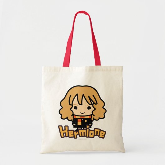 ハーマイオネグレンジャー漫画キャラクターアート トートバッグ (正面)