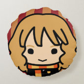 ハーマイオネグレンジャー漫画キャラクターアート ラウンドクッション (裏面)