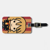 ハーマイオネグレンジャー漫画キャラクターアート ラゲッジタグ (正面横)