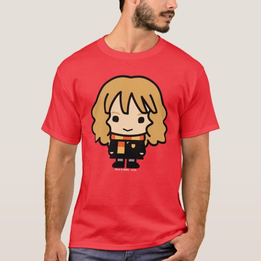 ハーマイオネグレンジャー漫画キャラクターアート Tシャツ (正面)