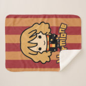 ハーマイオーネ・グレンジャー漫画のキャラクターアート シェルパブランケット (正面(横))