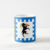 ハーマンポッ賛美プスバッジ大学 コーヒーマグカップ (中央)