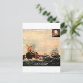 ハーマンメルヴィルコールミーイシュマエル引用文 ポストカード (スタンド正面)