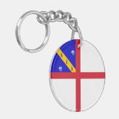 ハーマ島の旗 キーホルダー (正面左)