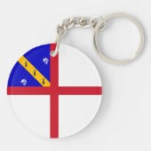 ハーマ島の旗 キーホルダー (裏面)