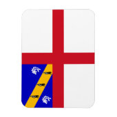 ハーマ島の旗 マグネット (縦)