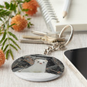 ハーミンブランシュ キーホルダー (側面)