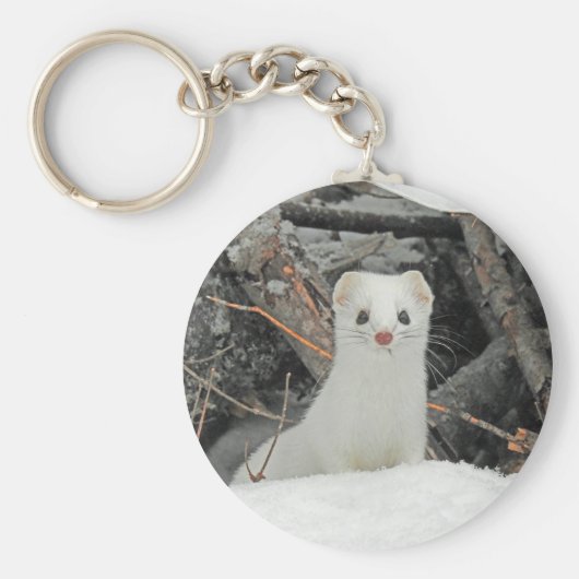 ハーミンブランシュ キーホルダー (正面)