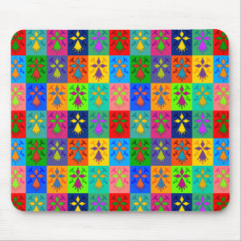 ハーミンポップ・アートの マウスパッド