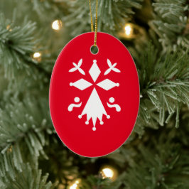 ハーミン・デ・ブレターニュ セラミックオーナメント