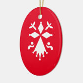 ハーミン・デ・ブレターニュ セラミックオーナメント (左)