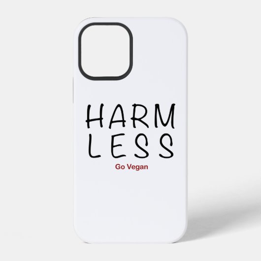 ハームレス ベーガン iPhoneケース (裏面)