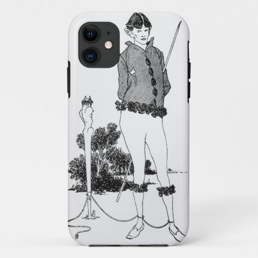 ハーム島(版木、銅版、版画)に(b&wのphot結ばれる自画像 Case-Mate iPhoneケース (裏面)