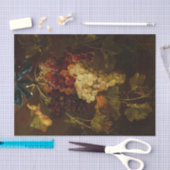 ハーメン・リーディングの青いリボンのぶどう 薄葉紙 (クラフト)