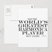 ハーモもっとも偉大カ選手の接戦 ポストカード (正面/裏面)