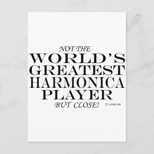 ハーモもっとも偉大カ選手の接戦 ポストカード (正面)