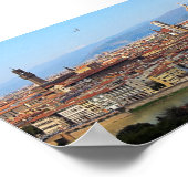 ハーモサビスタパノラミカデフローレンシア ポスター (角)