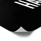 ハーモニカおもしろいキャットプンダークBG ポスター (角)