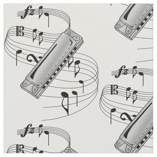 ハーモニカの生地 ファブリック (クローズアップ)