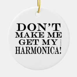 ハーモニカを手に入れるな セラミックオーナメント