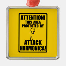 ハーモニカを攻撃