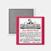 ハーモニカアドマグネット マグネット (正面/裏面)