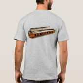 ハーモニカリンガーティー Tシャツ (裏面)