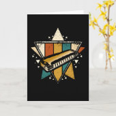 ハーモニカヴィンテージ カード (黄色い花)