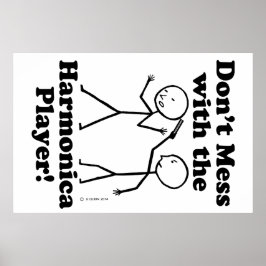 ハーモニカ奏者と乱交するな ポスター