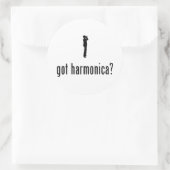 ハーモニカ棋士 ラウンドシール (バッグ)