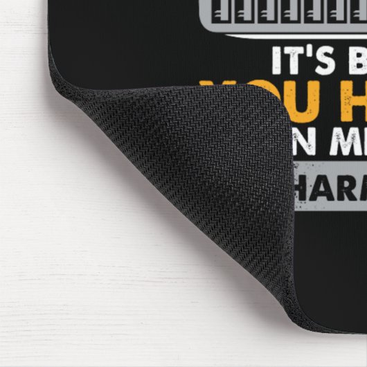 ハーモニカ楽器ブルースアコースティックミュージックギフト マウスパッド (コーナー)