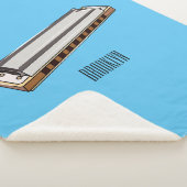 ハーモニカ漫画イラストレーション シェルパブランケット (3/4)