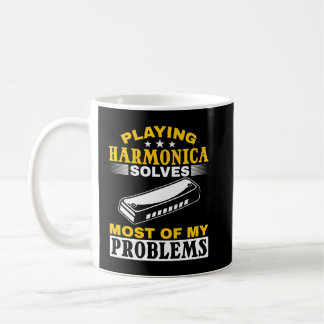 ハーモニカ遊恋人のハーモニカがMの大部分を解決 コーヒーマグカップ