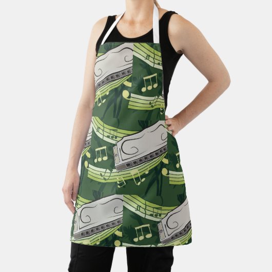 ハーモニカ音楽 エプロン (インサイチュ)