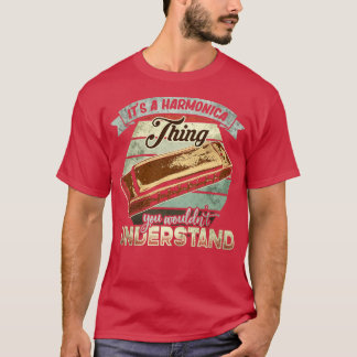 ハーモニカ15 Tシャツ