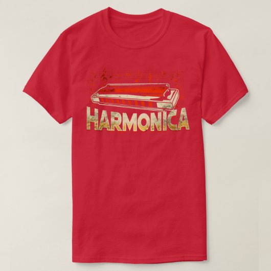 ハーモニカ9 Tシャツ (デザイン正面)