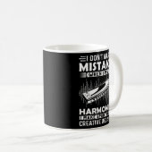 ハーモニカ・ハーモンの時は間違遊えない コーヒーマグカップ (正面右)