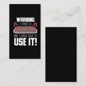 ハーモニカ·プレーヤ警告ーズ·ブルース·ミュージック·ハーフランスのプ 名刺 (正面/裏面)