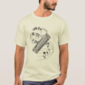 ハーモニカ Tシャツ (正面)