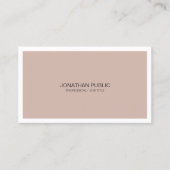 ハーモニックカラー芸術的デザインシモダンック 名刺 (正面)