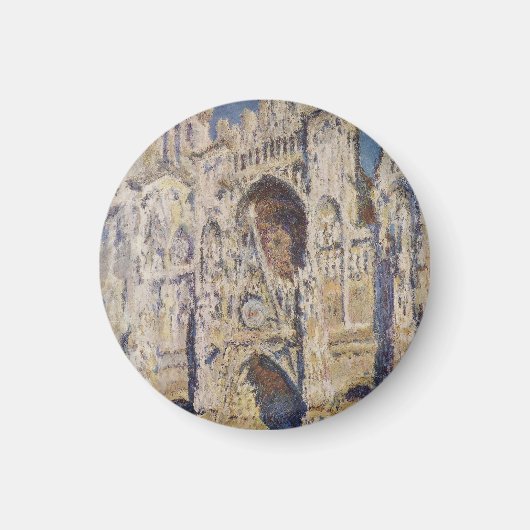 ハーモニーインブラウンド金ゴールドクロードモネ マグネット (正面)